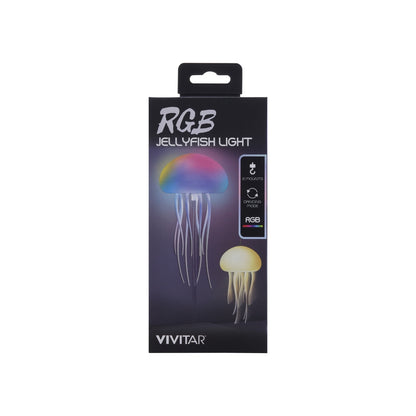 RGB Jellyfish Mood Light – Dynamic LED Ambiance for Home, Dorm, and Office