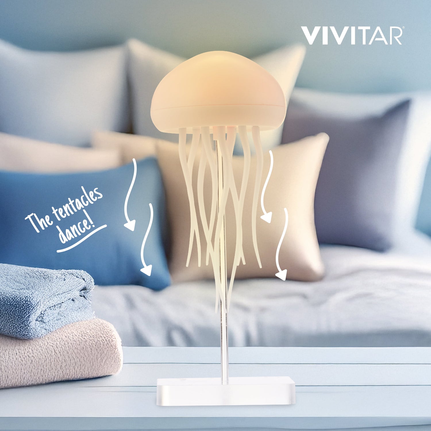 RGB Jellyfish Mood Light – Dynamic LED Ambiance for Home, Dorm, and Office